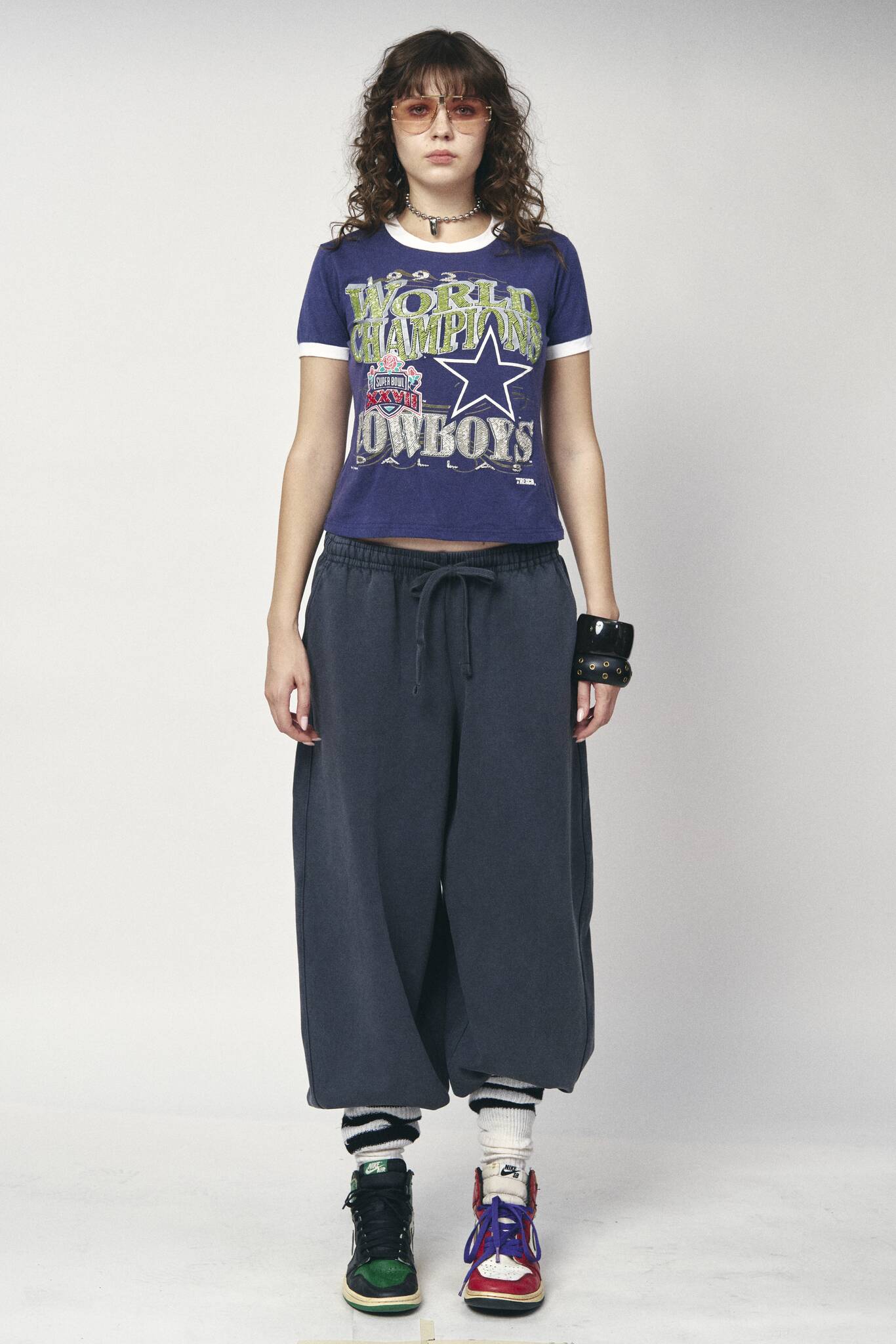 Sports Crop Tee - Cowboys 1992