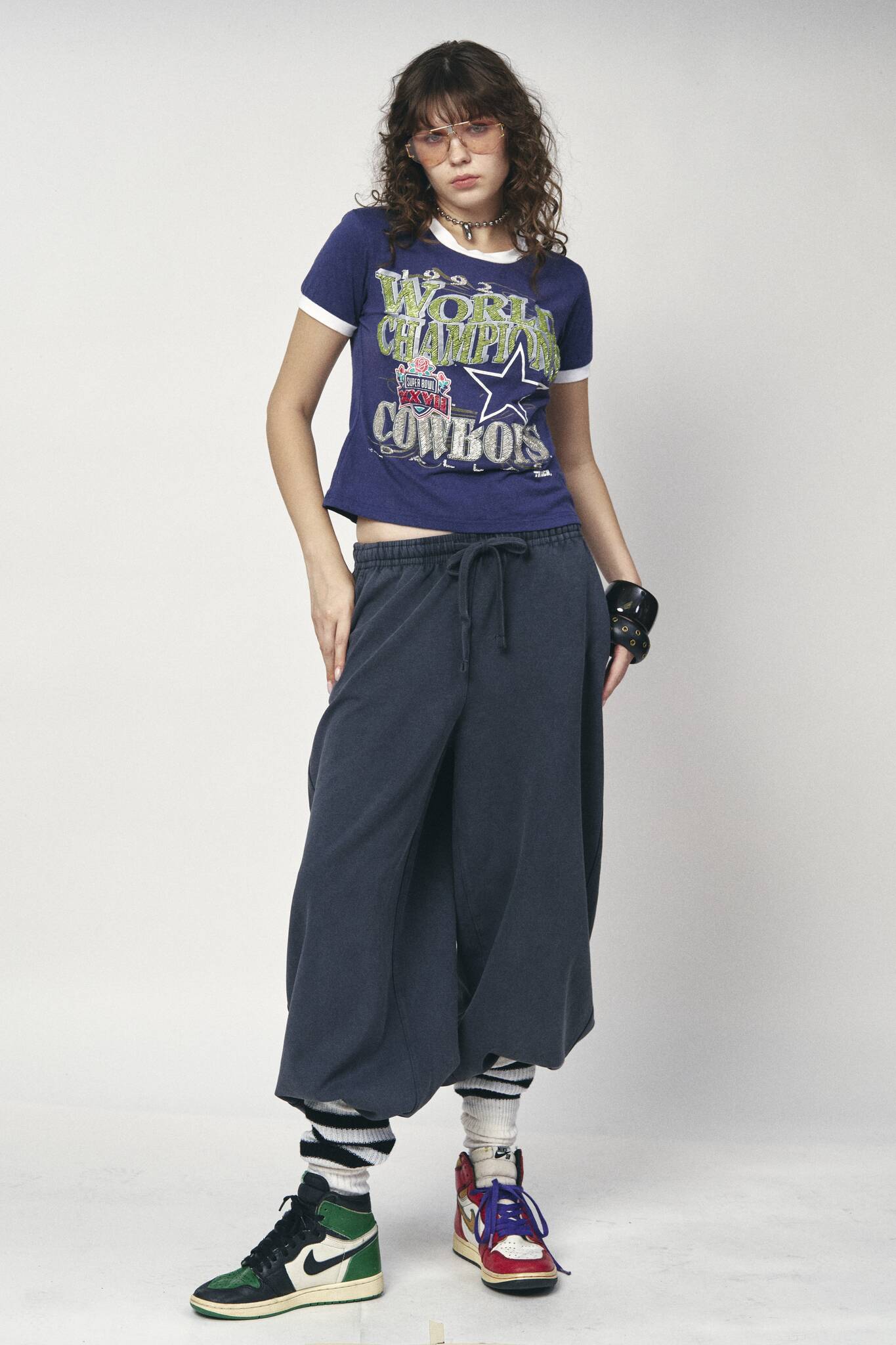 Sports Crop Tee - Cowboys 1992