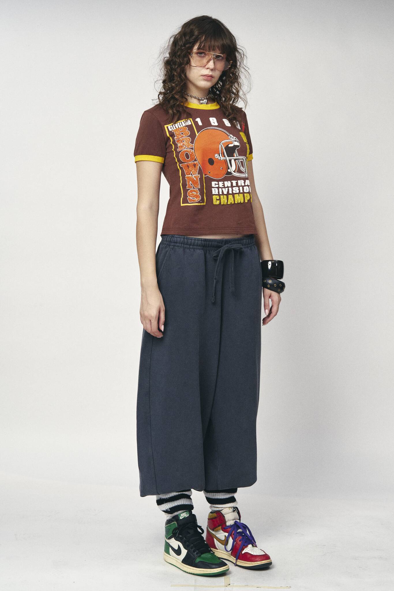 Sports Crop Tee - Cleveland Browns