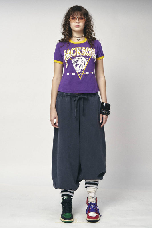 Sports Crop Tee - Jackson Bears