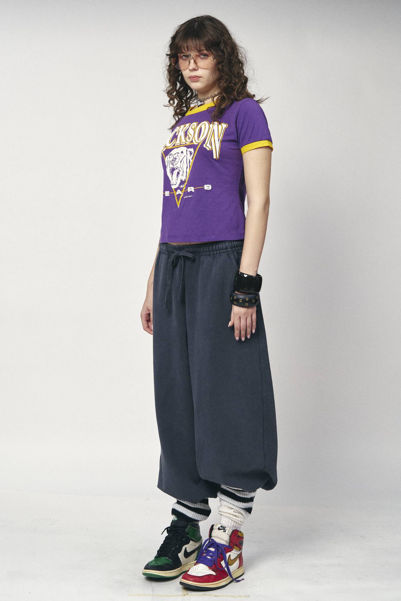 Sports Crop Tee - Jackson Bears