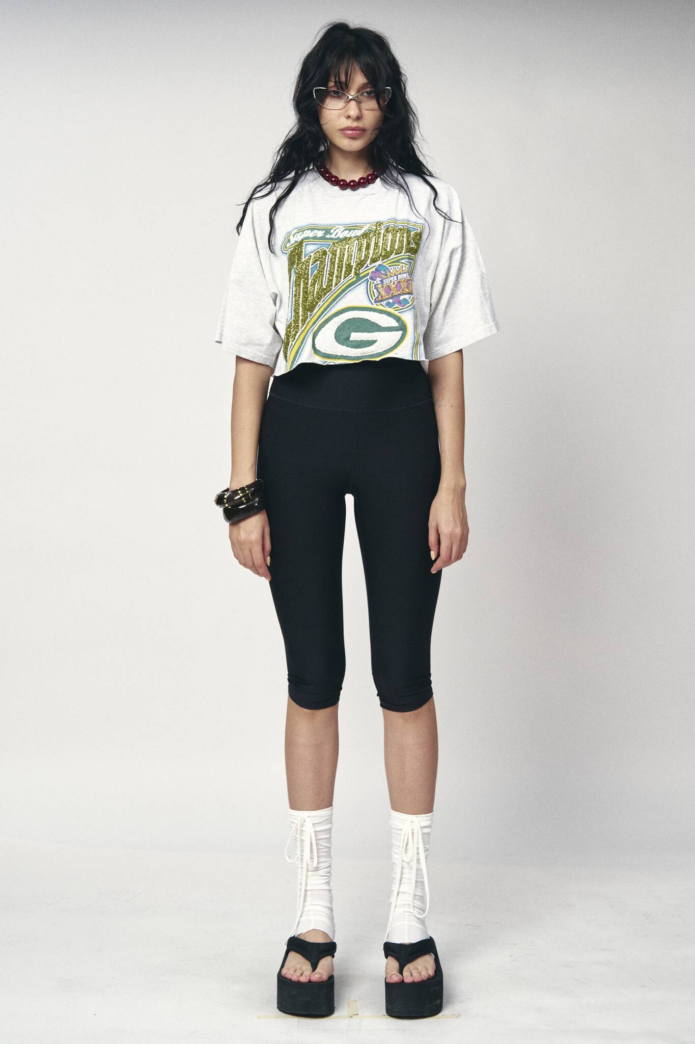 Sports Crop Tee - Packers