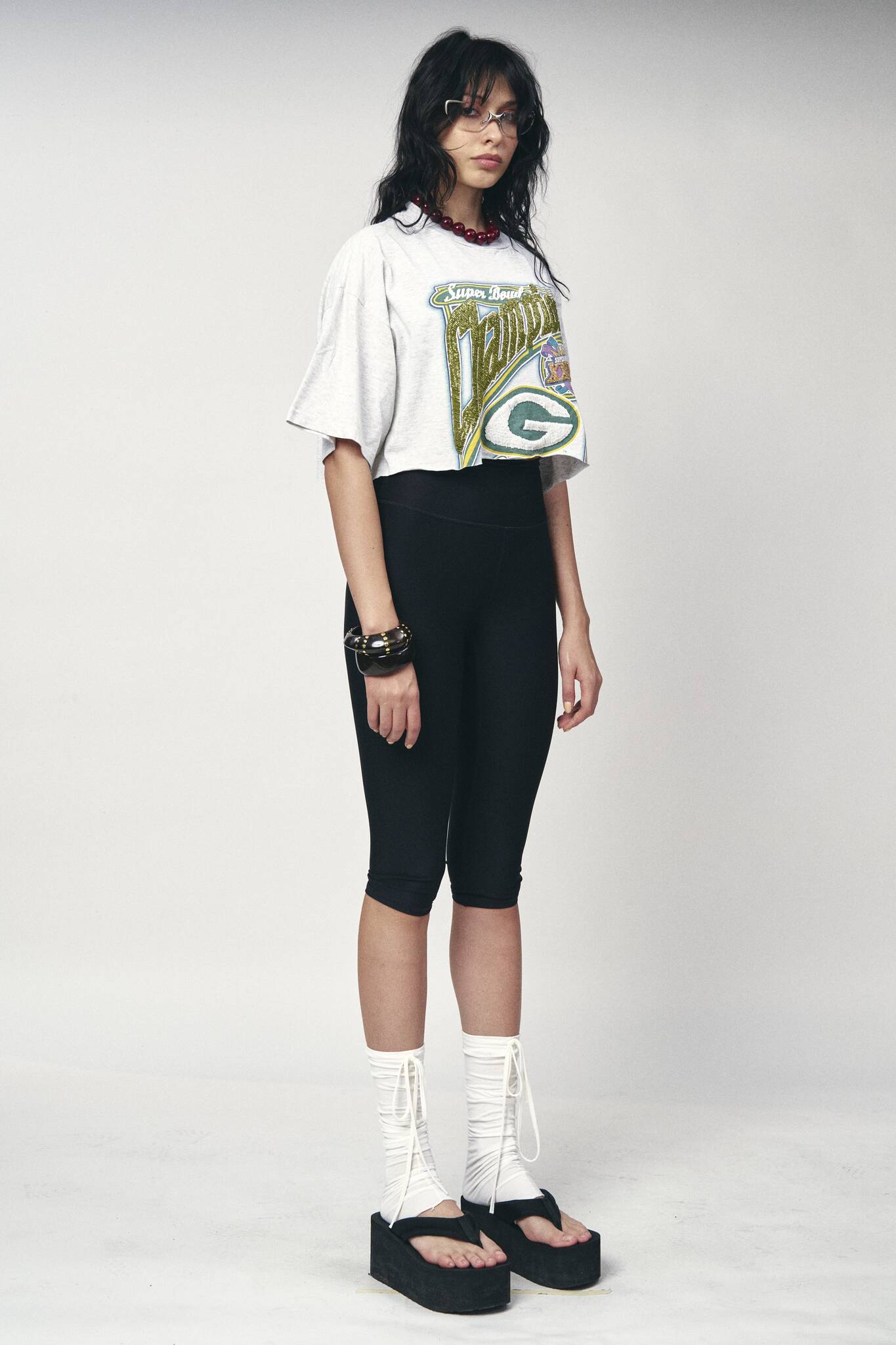 Sports Crop Tee - Packers