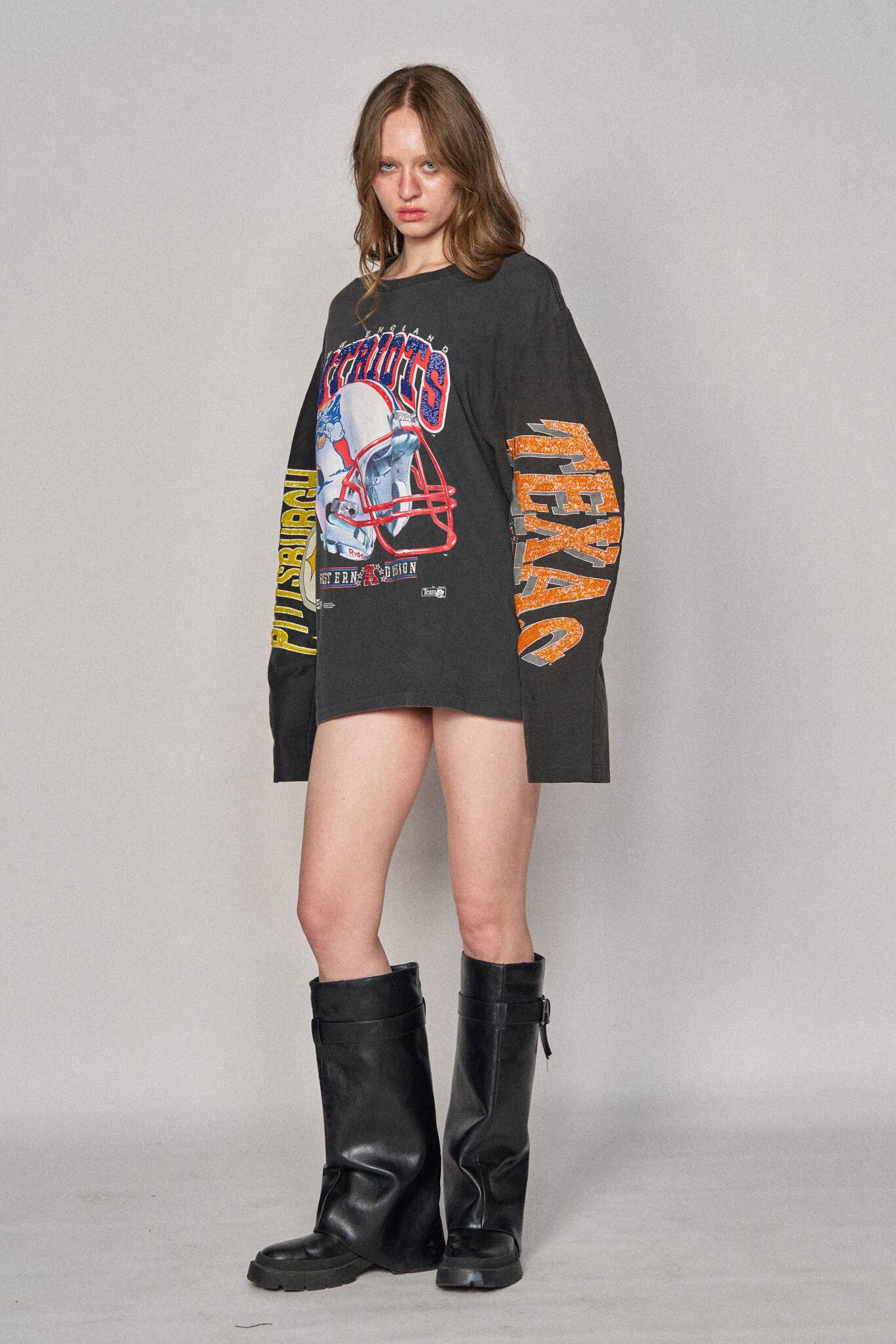 Moto Sports Top - Steelers x Patriots x Texas