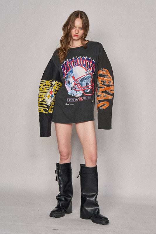 Moto Sports Top - Steelers x Patriots x Texas