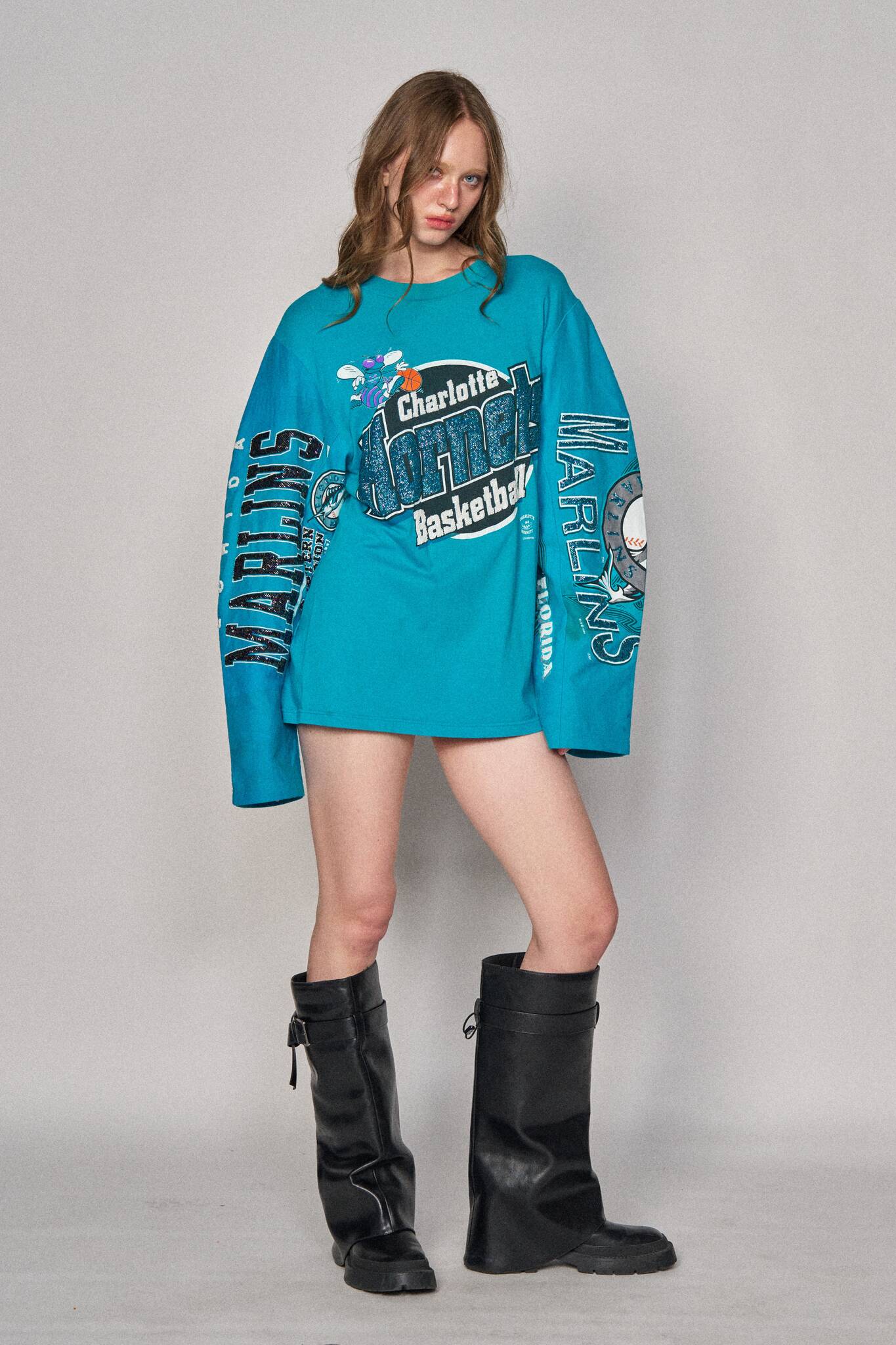 Moto Sports Top - Hornets x Marlins