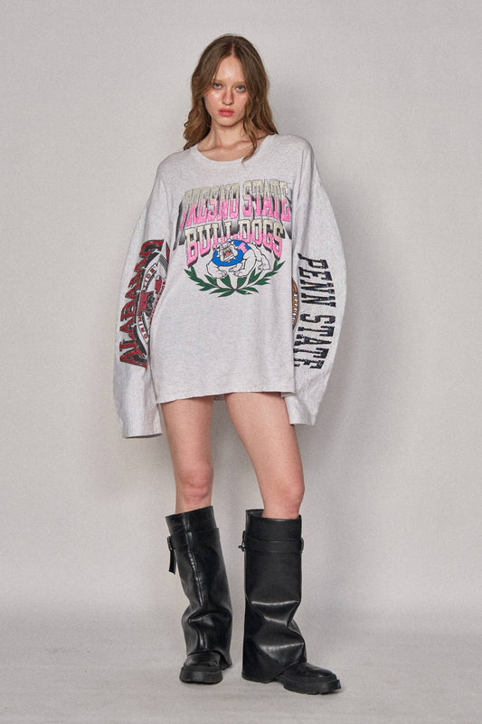 Moto Sports Top - Fresno State x Bulldogs