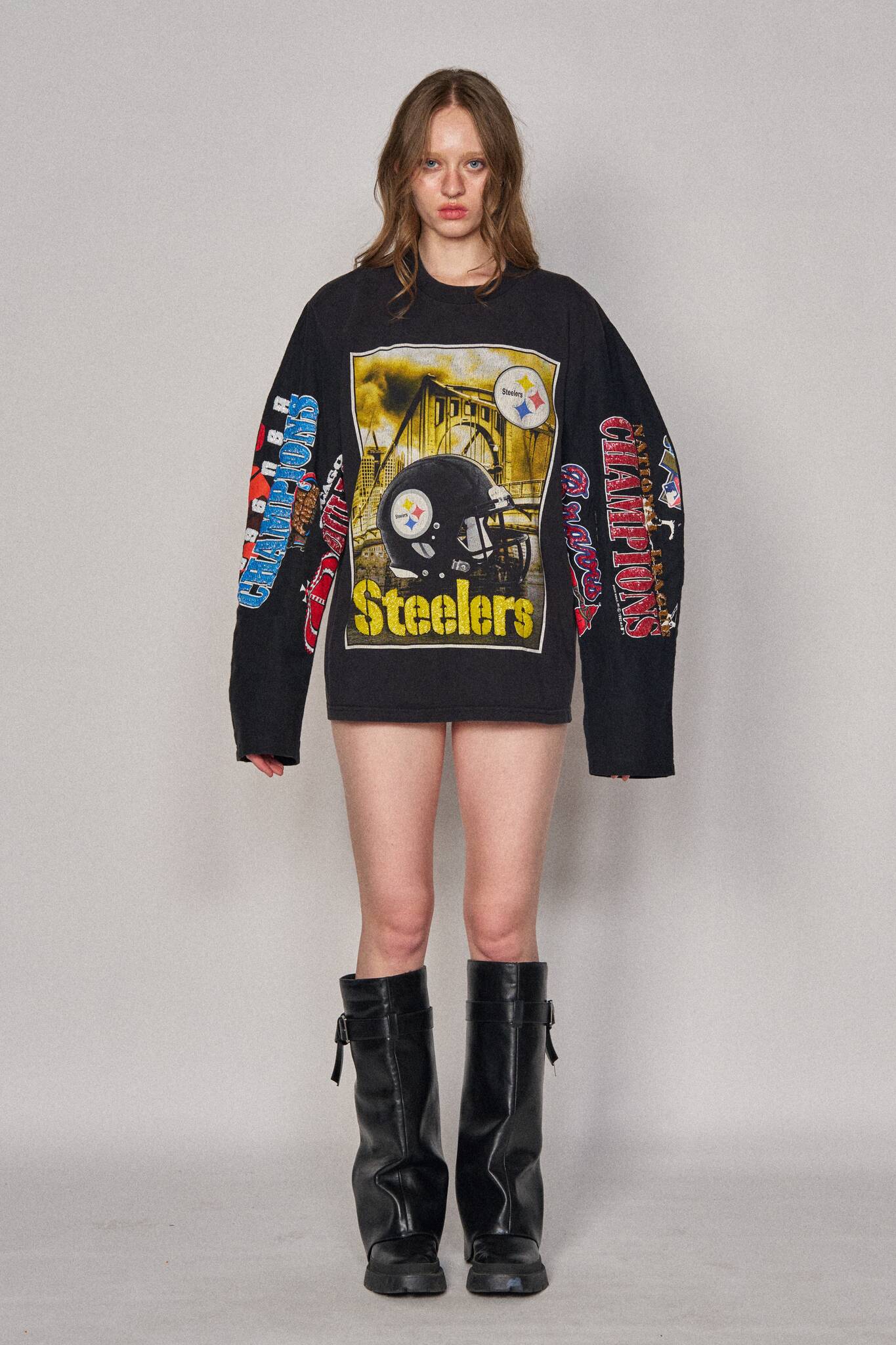 Moto Sports Top - Steelers x Braves