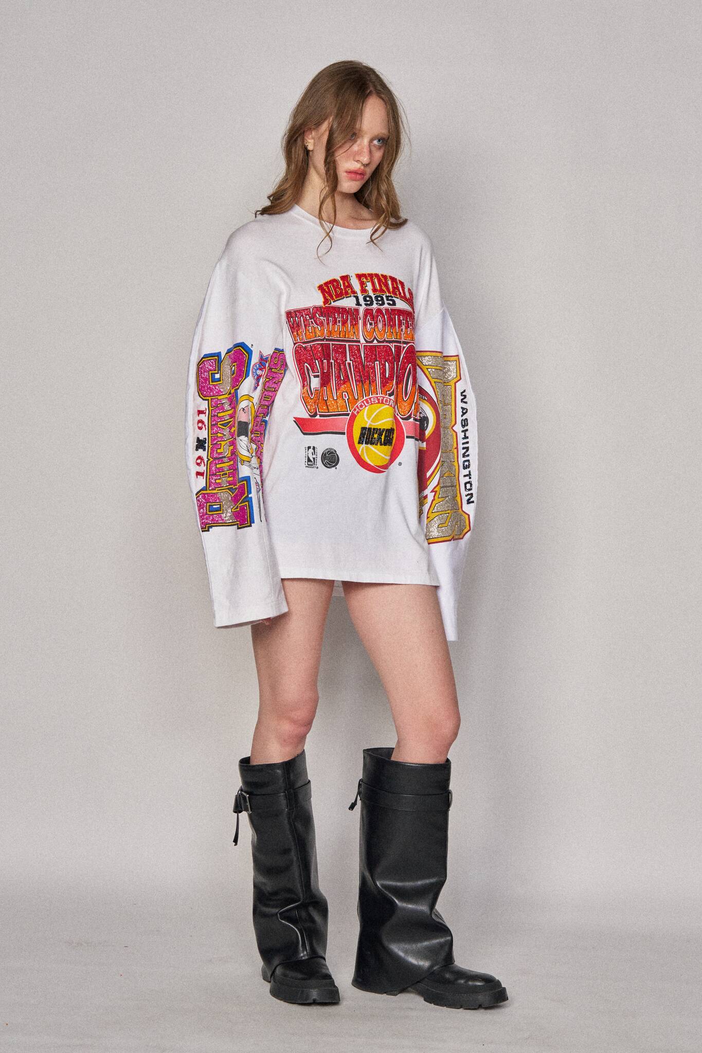 Moto Sports Top - Rockets x Redskins