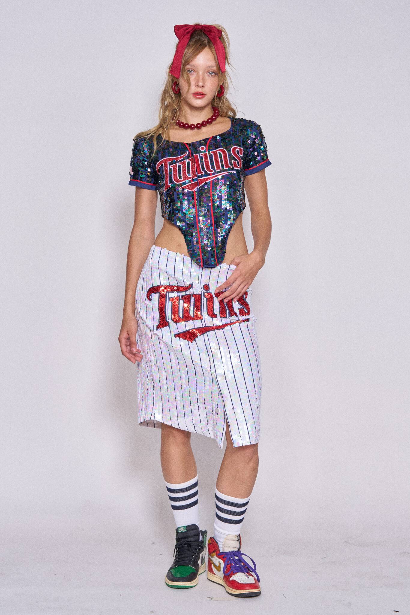 Sequin Sports Skirt - Twins