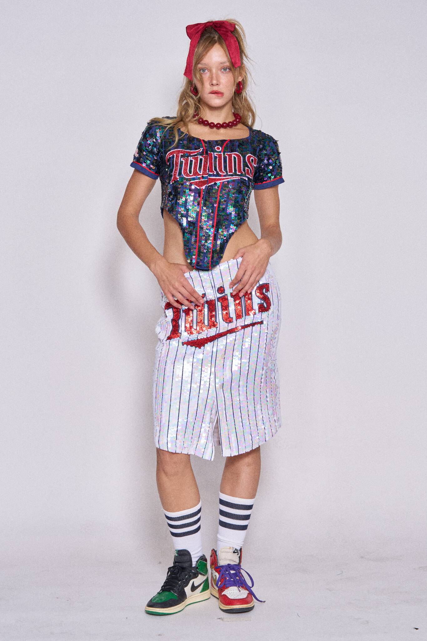 Sequin Sports Skirt - Twins