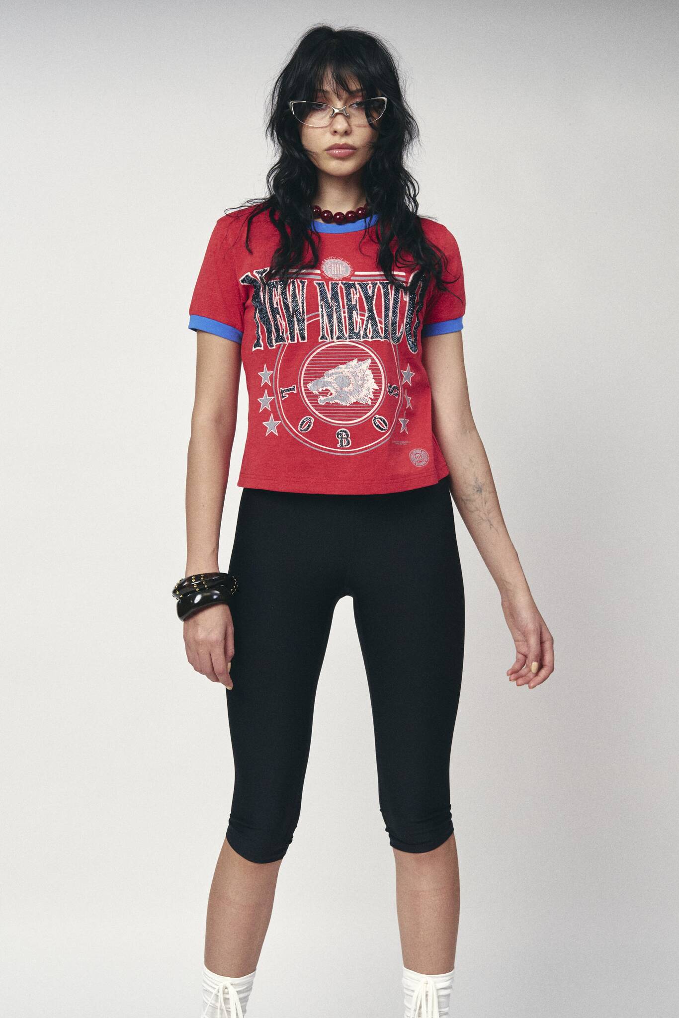 Sports Crop Tee - New Mexico