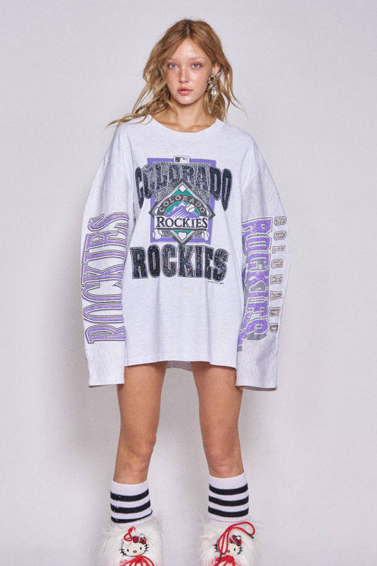 Moto Sports Top - Colorado Rockies