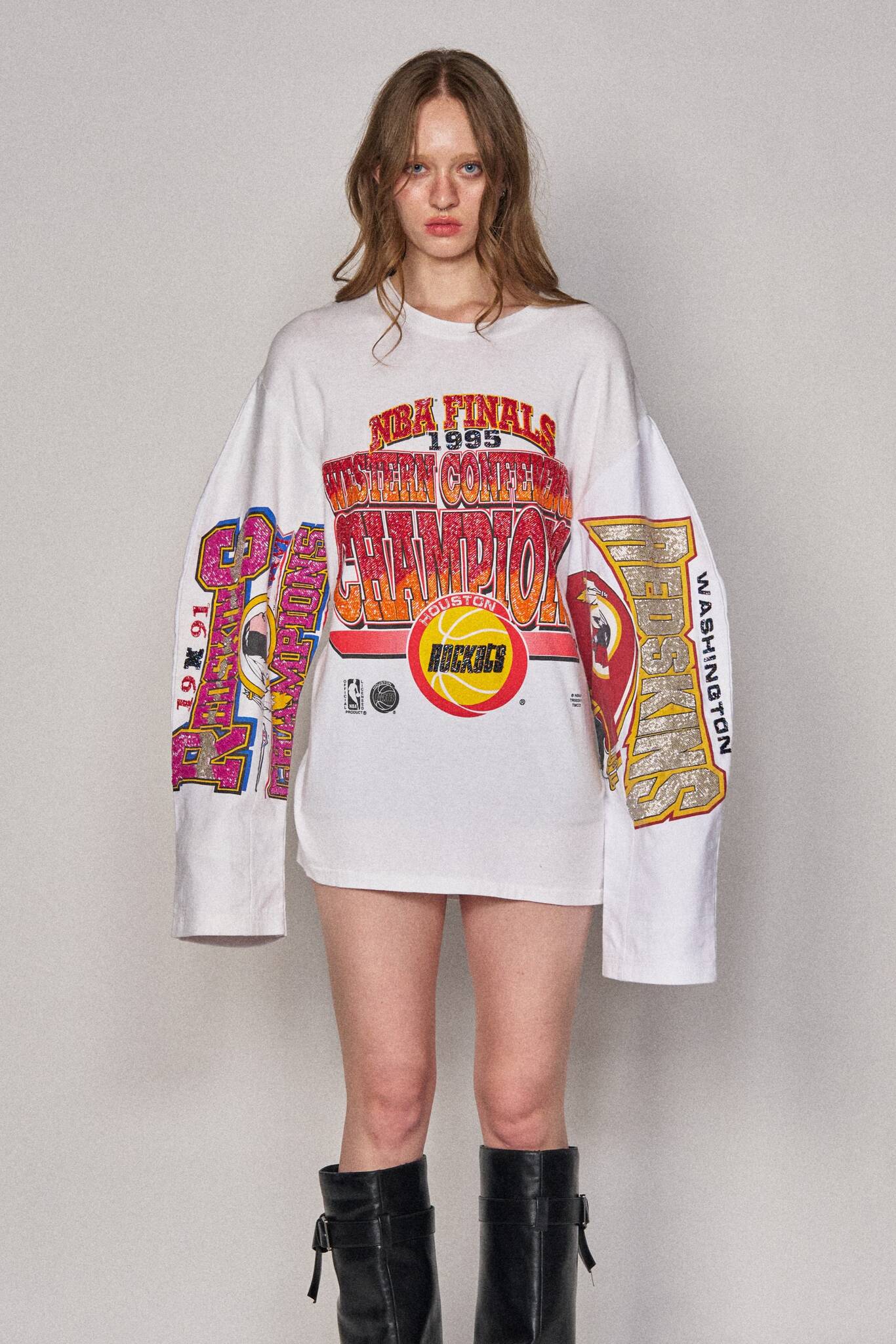 Moto Sports Top - Rockets x Redskins