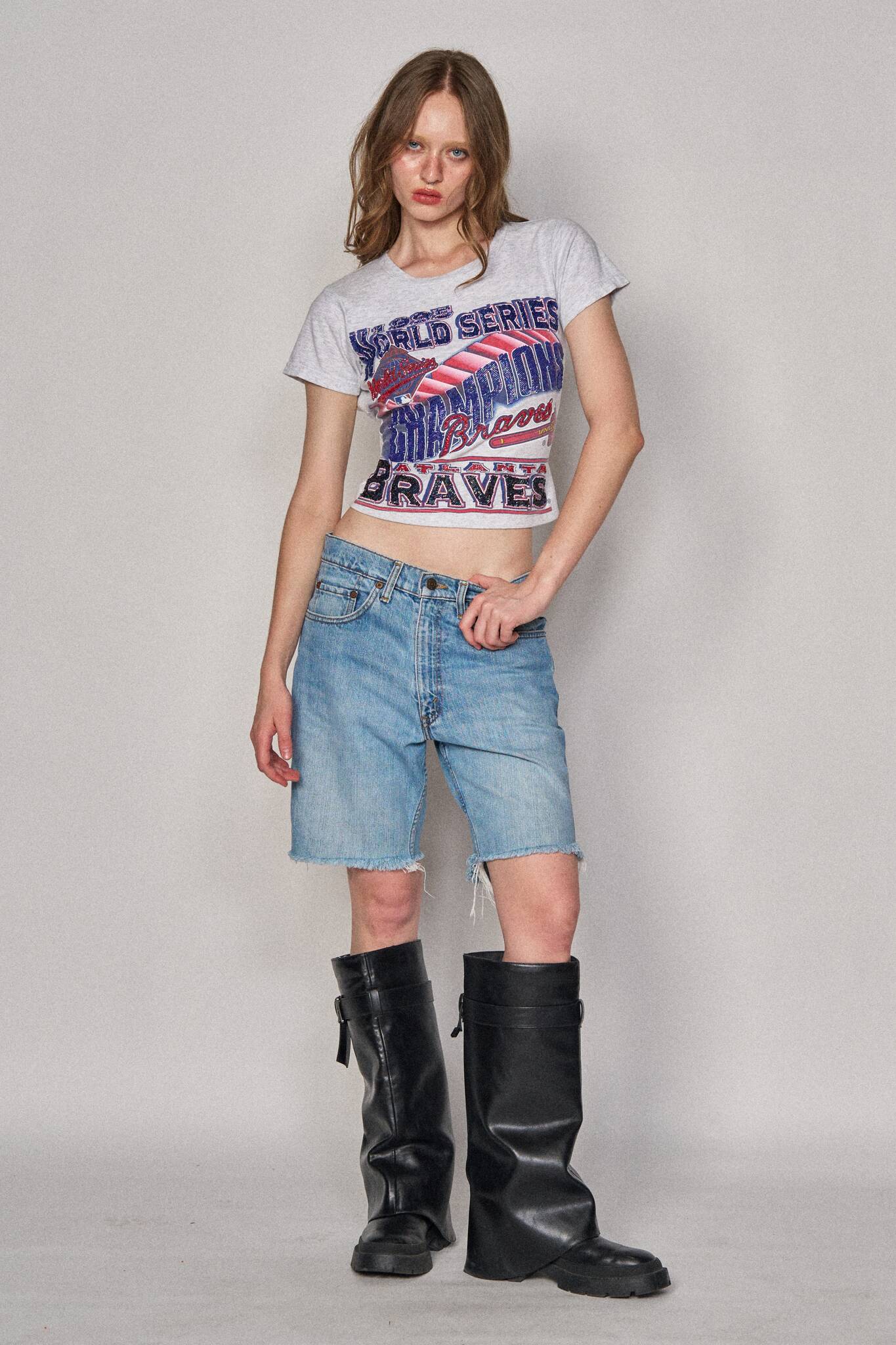 Backless Sports Bow Top - Braves