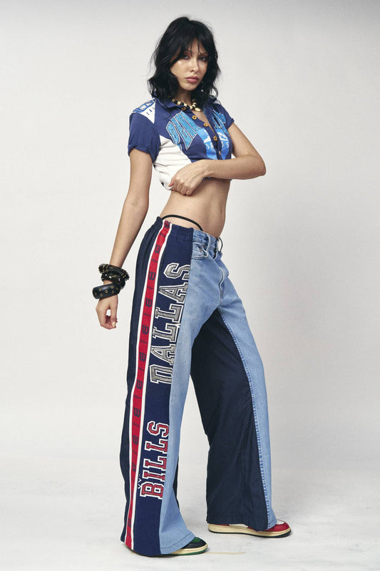Denim Track Pants - Buffalo x Dallas