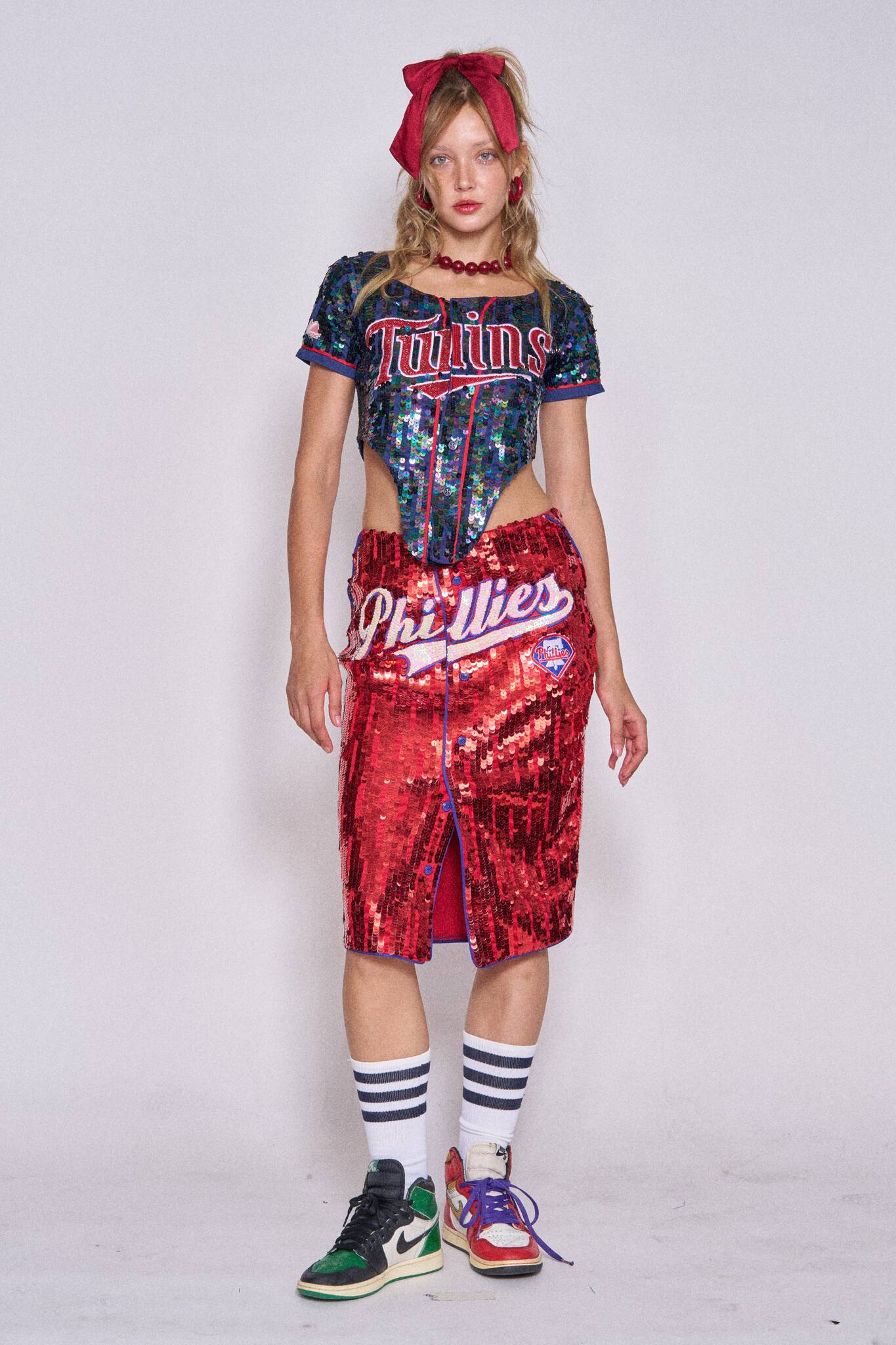 Sequin Sports Skirt - Phillies