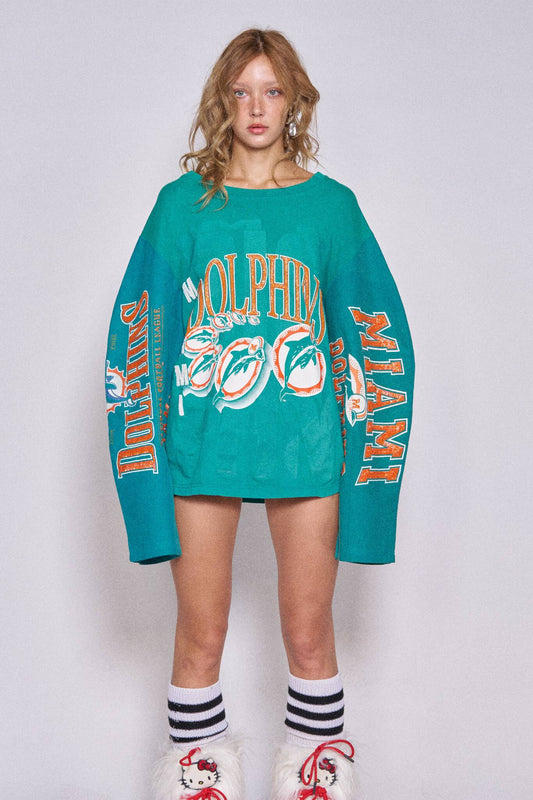 Moto Sports Top - Dolphins