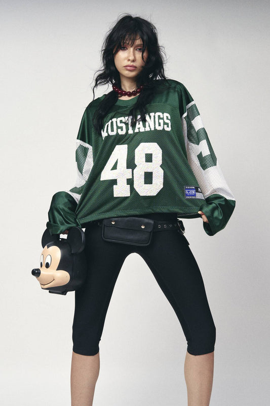 Mesh Football Jersey - Mustangs