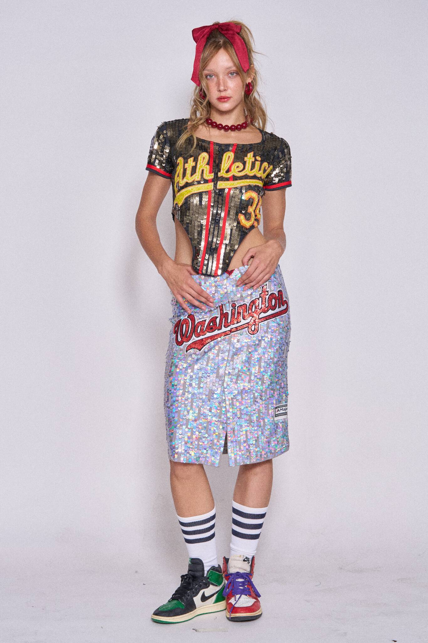 Sequin Sports Skirt - Washington