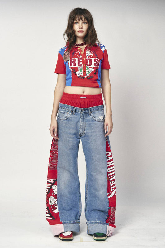 Boxer Sports Denim Pants - Nebraska x Wisconsin