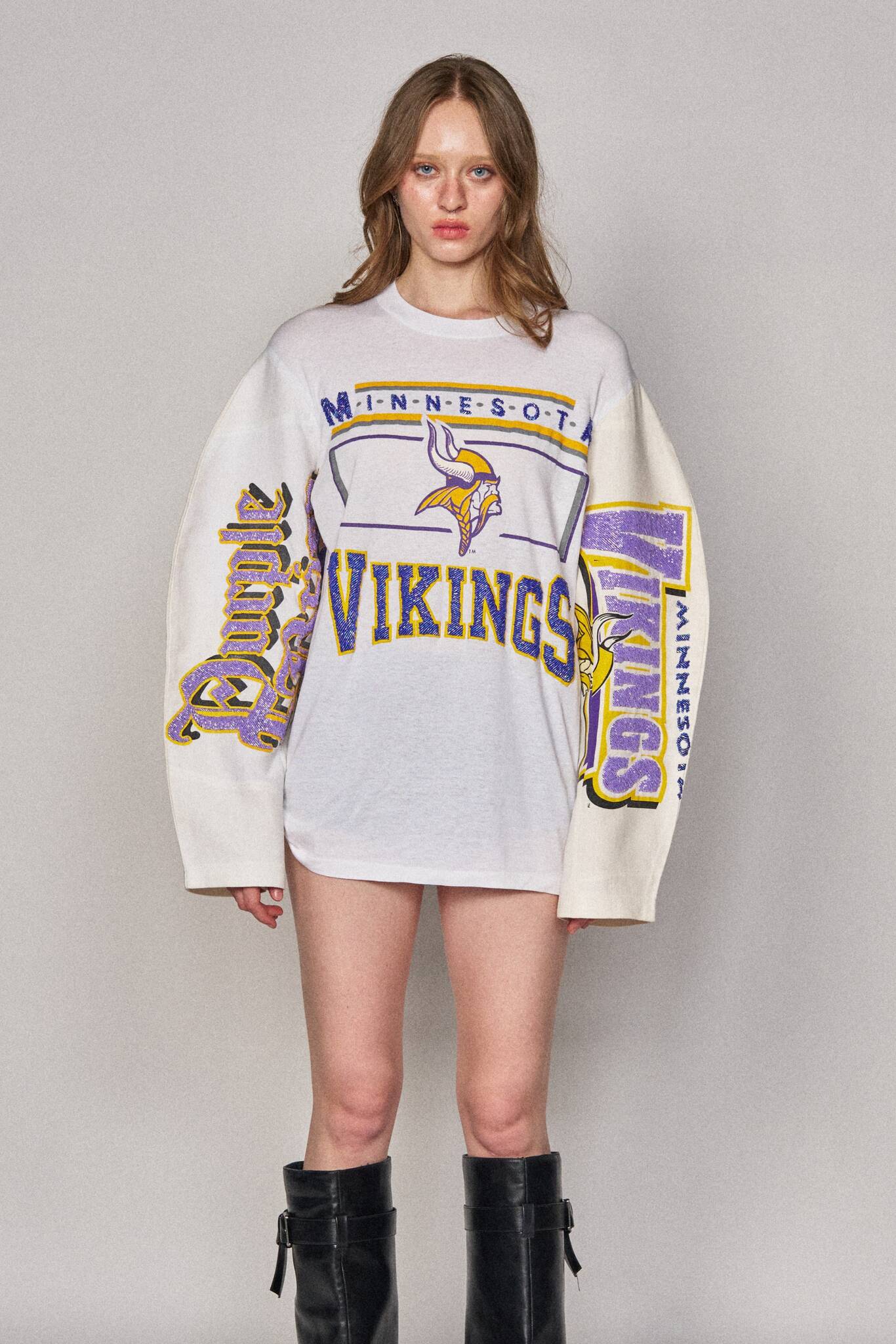 Moto Sports Top - Vikings Purple Power