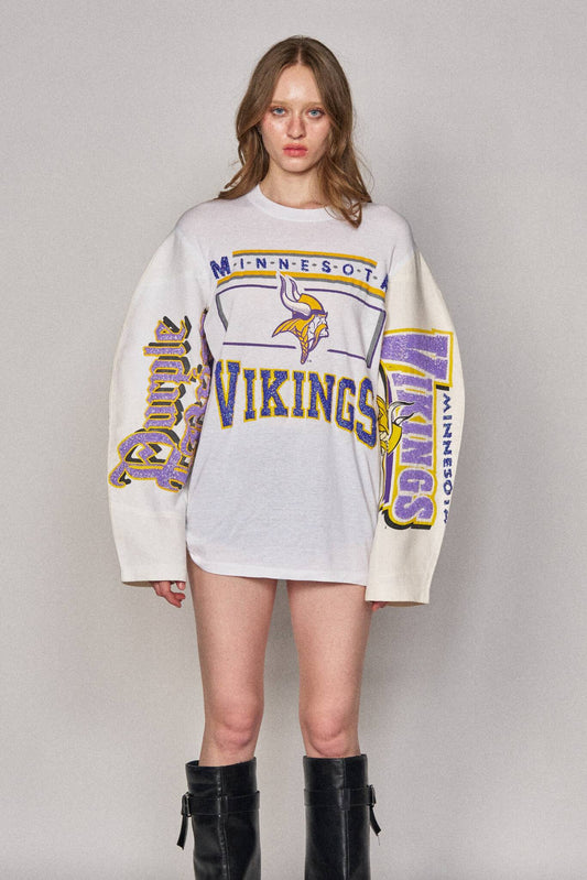 Moto Sports Top - Vikings Purple Power