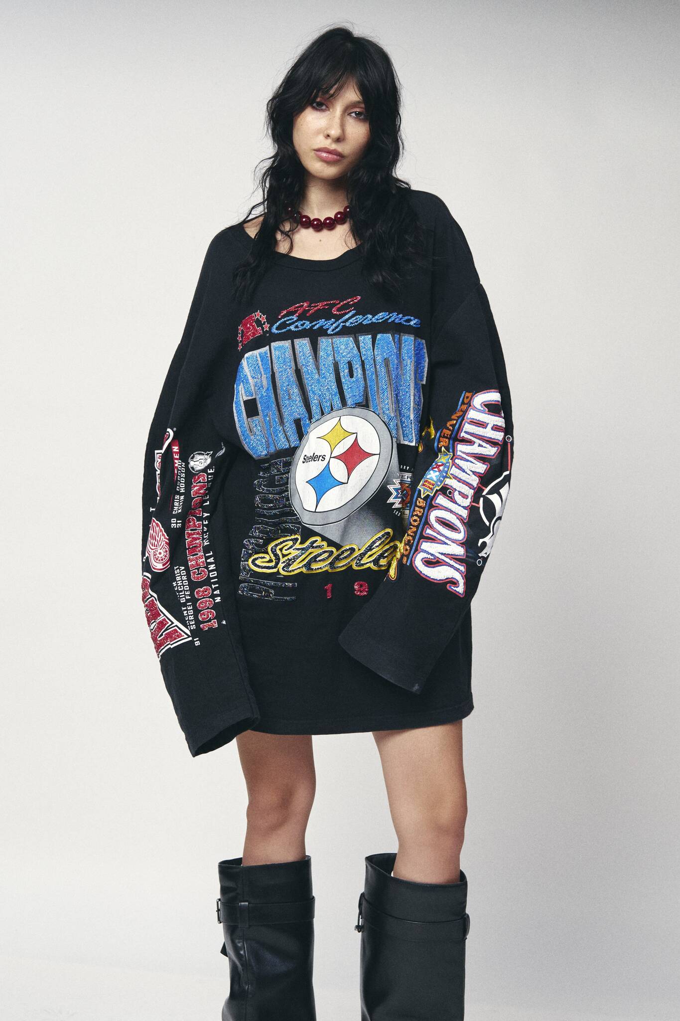 Moto Sports Top - Steelers x Broncos