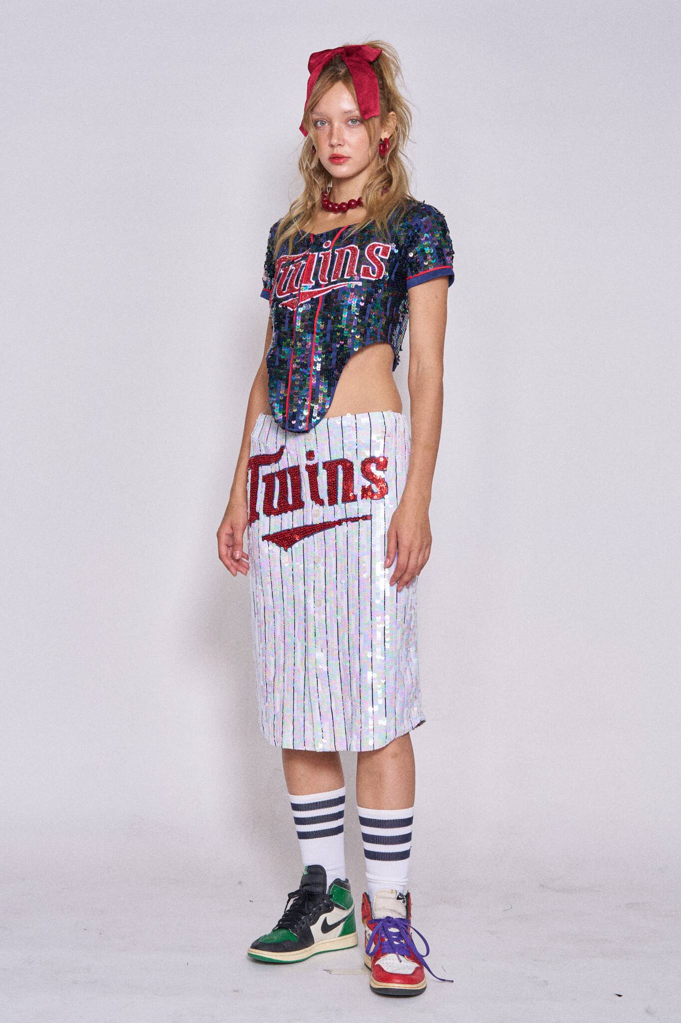 Sequin Sports Skirt - Twins #2