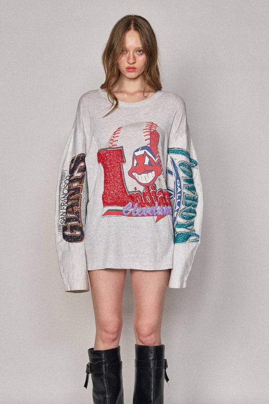 Moto Sports Top - Giants x Indians