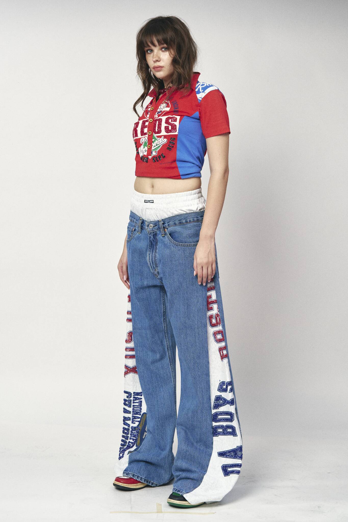 Boxer Sports Denim Pants - Da Boys x Boston